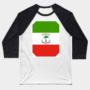 Exploring Equatorial Guinea's Flag Design Baseball T-Shirt